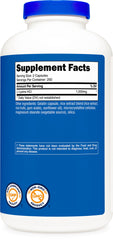 L-Lysine supplement facts panel