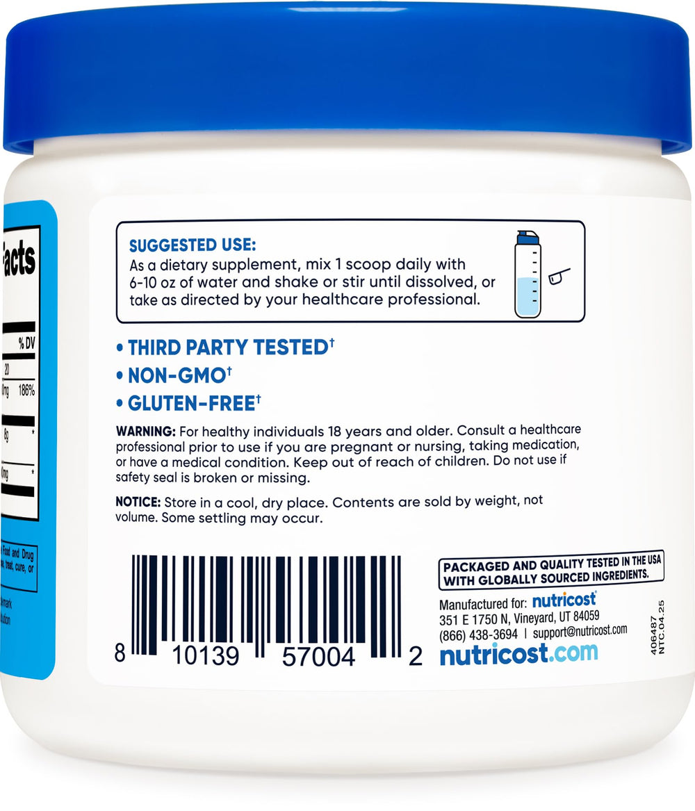 Graphic indicating serving size 7.2g