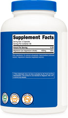 Two bottles of Nutricost Magnesium Citrate 420mg pack on white background