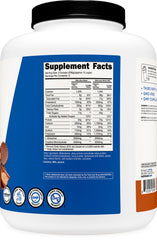 Nutricost Mass Gainer glutamine powder bottle suggests recovery-friendly amino acid support