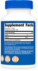 GMP-compliant facility manufacturing Nutricost Melatonin