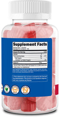 Bottle of Nutricost Melatonin 5mg Strawberry Gummies with 180 count