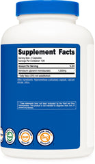 Gluten-free, non-GMO, vegan Nutricost Monolaurin packaging