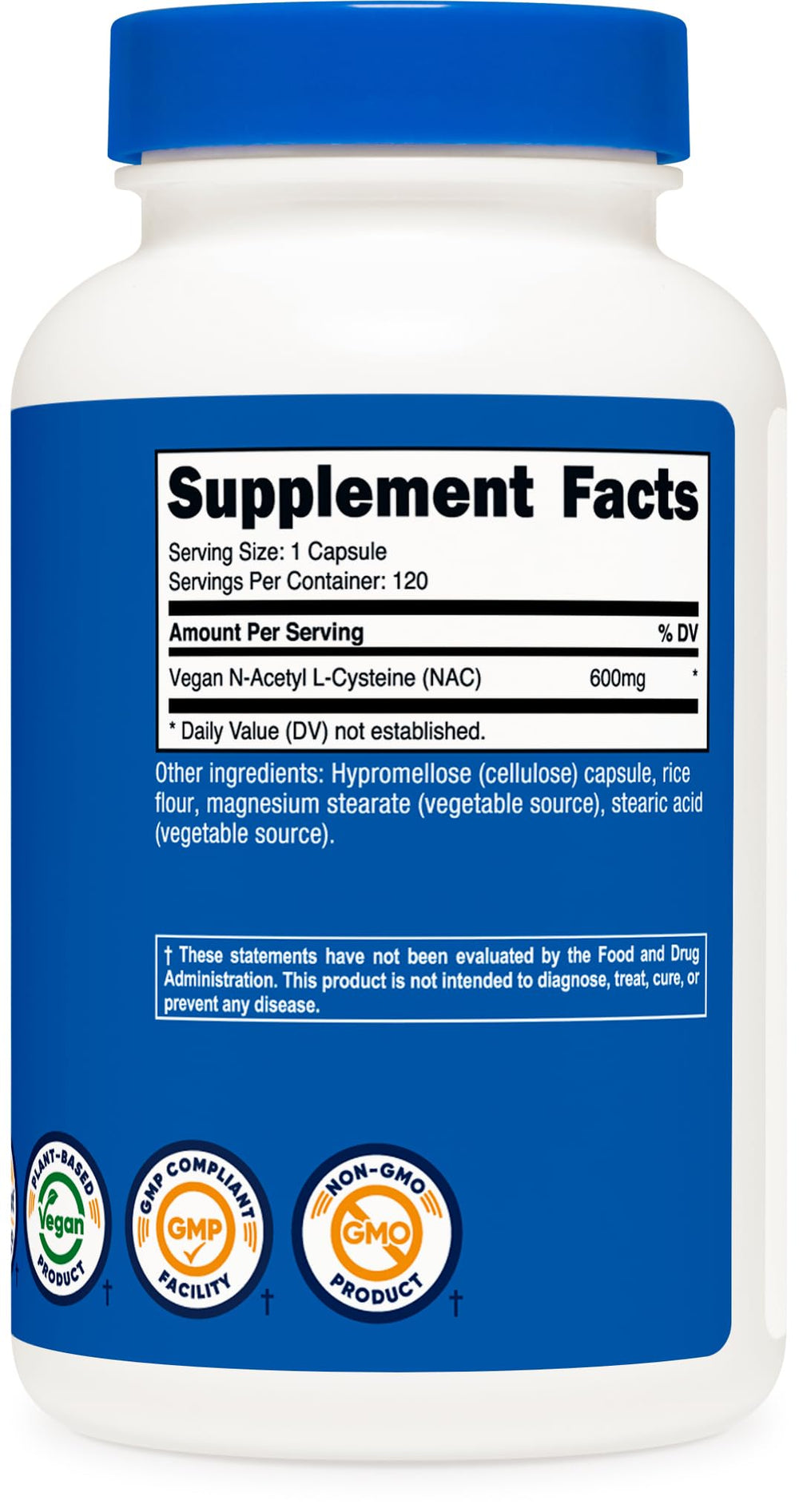 Non-GMO and gluten-free branding on packaging