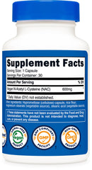 NAC produced in a GMP-compliant facility