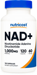 Nutricost NAD+ supplement bottle front view