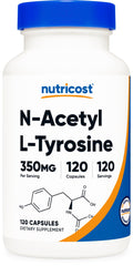 Nutricost NALT 350mg bottle with label