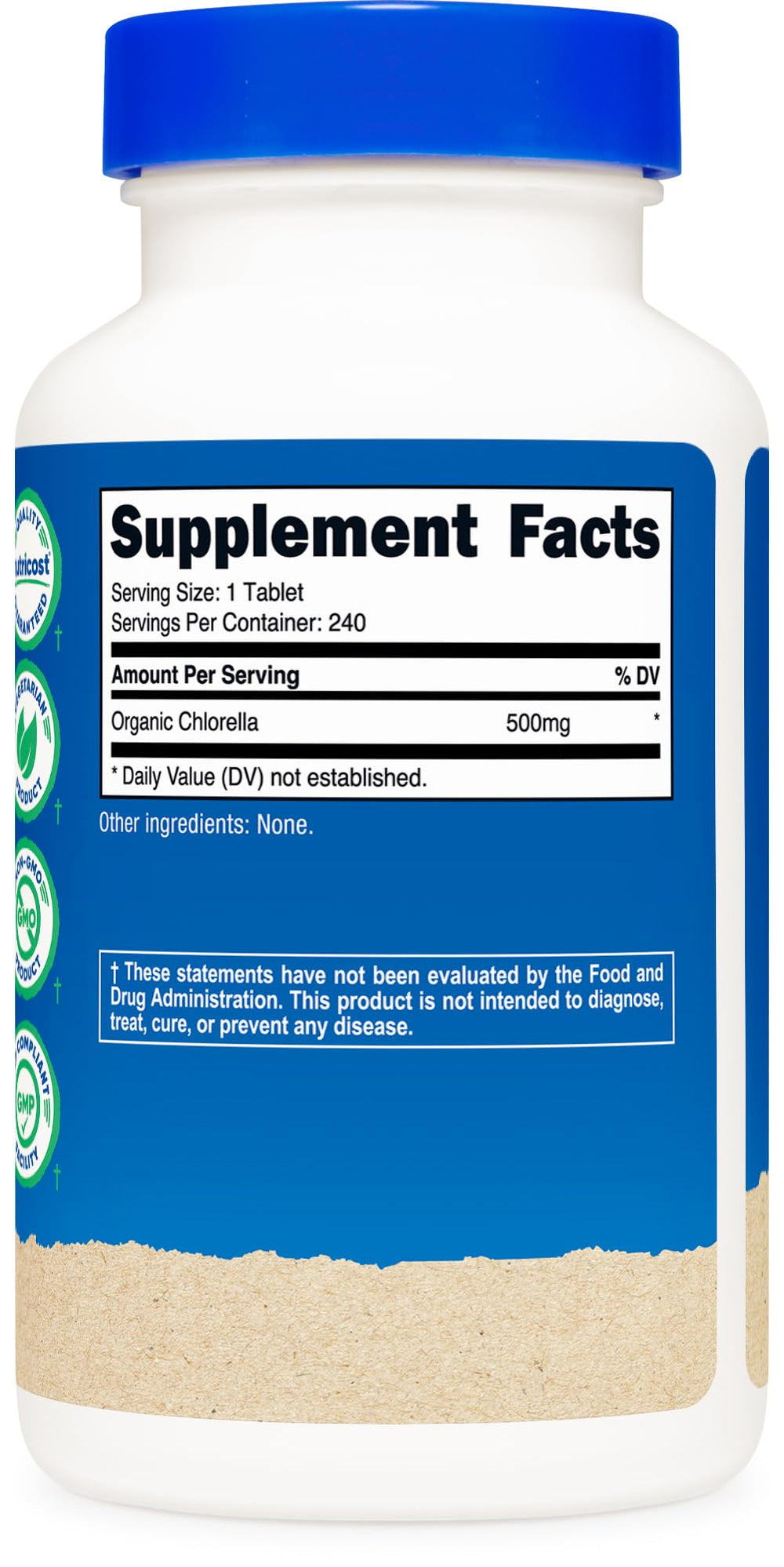 Packaging highlights non-GMO, gluten-free indicators