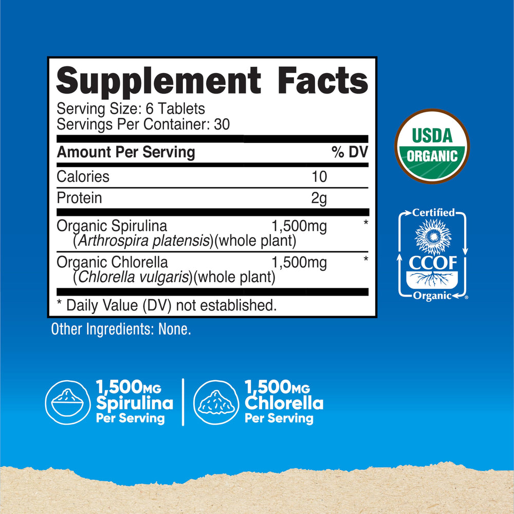 USDA Organic and CCOF Organic certification logos on bottle