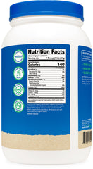 Independent ISO-accredited lab testing certificate for Nutricost vegan protein