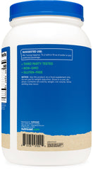 Nutricost Organic Vegan Protein Chocolate 2lb shake-prep for quick, satisfying meals.