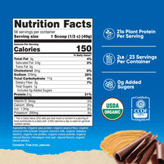 Nutricost vegan protein label highlights gluten-free ingredients