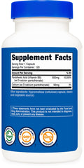 Non-GMO and Gluten Free nutrition supplement information card