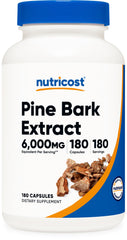 Nutricost Pine Bark Extract bottle - front view