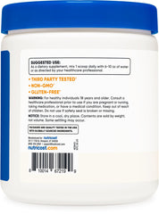 Potassium Bicarbonate powder close-up