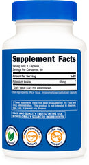 ISO-accredited lab testing for Nutricost potassium iodide