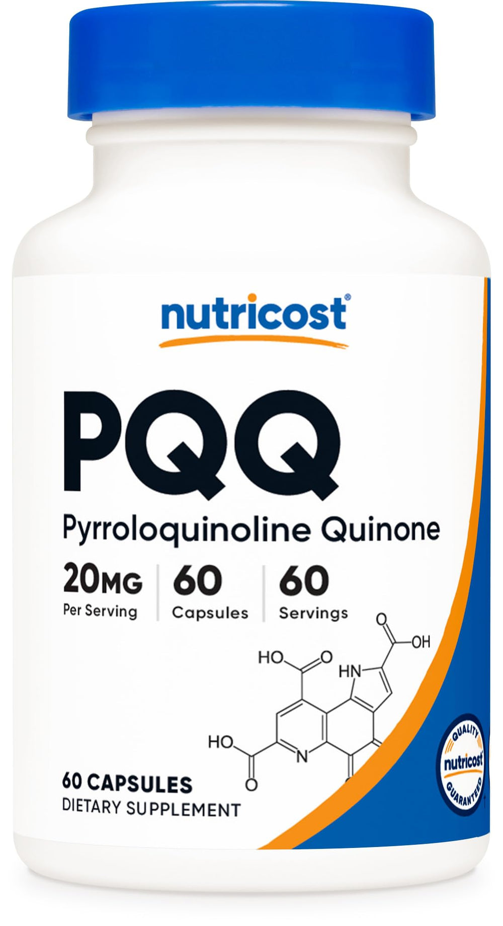 Nutricost PQQ 60-capsule bottle