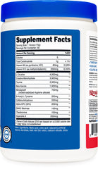 Nutricost Pre-C Pre-Workout NSF-certified GMP facility packaging close-up reinforces safety and standards.