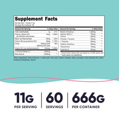 Nutricost pre-workout woman workout setup shows targeted support for women's training sessions.