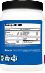 Supplement Facts panel showing vitamins B6 and B12