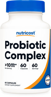 Nutricost Probiotic Complex bottle with label
