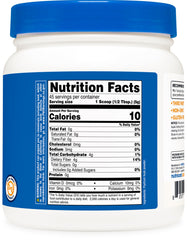 Dietary fiber supplement highlighting gluten-free and non-GMO attributes