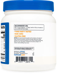 Nutricost Psyllium Husk Flakes packaging and label