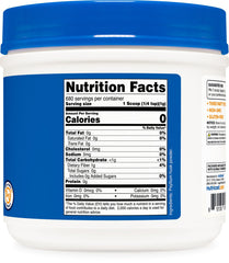 Unflavored psyllium husk powder being mixed into a drink