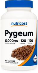 Nutricost Pygeum Extract 5000mg per serving in 120 capsules
