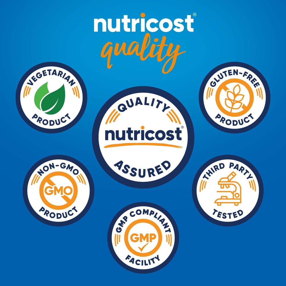 Gluten free and Non-GMO Nutricost Quercetin label