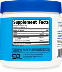 Nutricost Sodium BHB Powder pre-workout: ready-to-use energy before training.