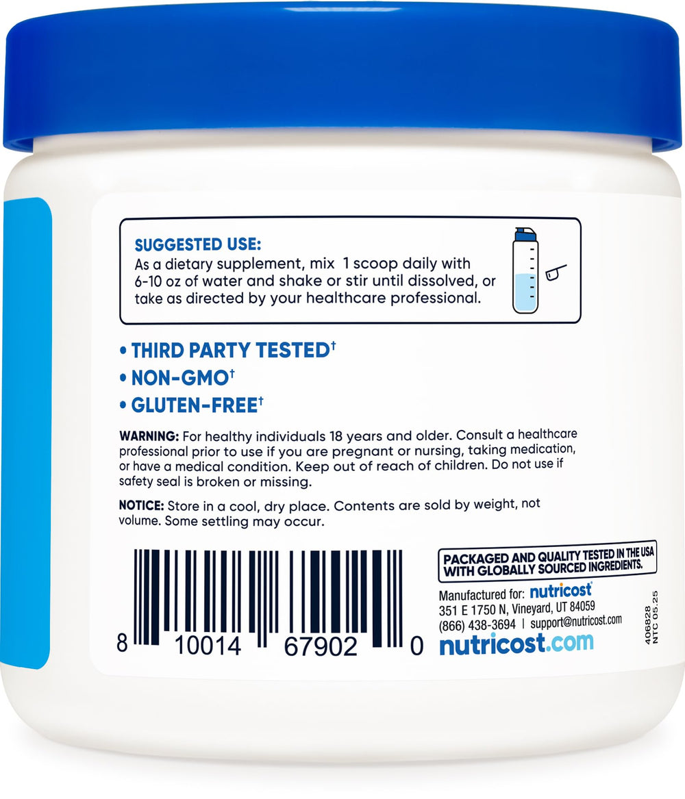 Serving suggestion: shake with Nutricost Sodium BHB Powder