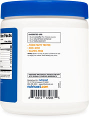 Close-up of Nutricost Sodium Citrate Powder granules