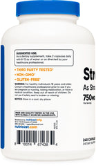 Vegetarian, Non-GMO, Gluten Free icons on packaging