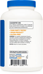 Product packaging highlighting gluten free, non-GMO, soy free and vegetarian friendly