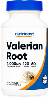 Nutricost Valerian Root Capsules bottle front