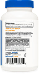 Vitamins included in Nutricost B Complex: B1, B2, B6, B12, Folate, Biotin