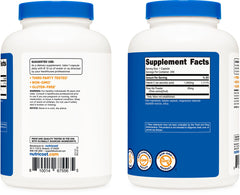 Label highlights Vitamin C 1000mg and Rose Hips 25mg per capsule