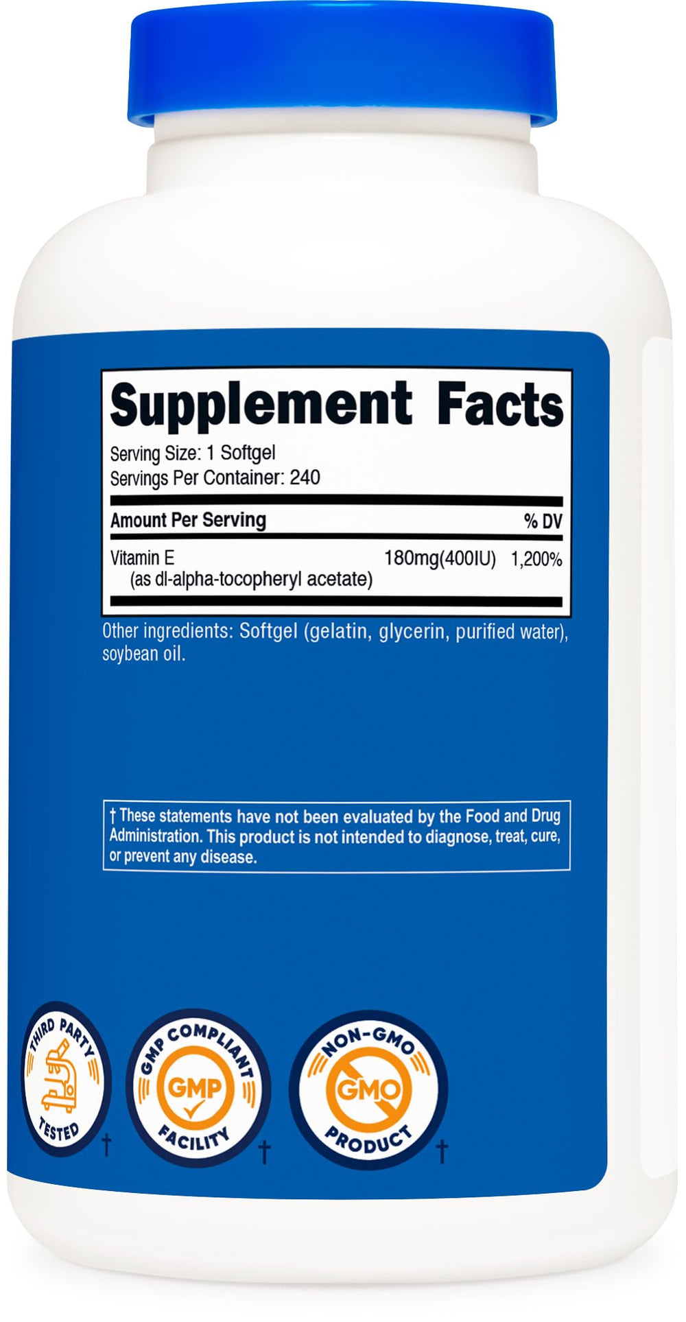 GMP compliant and FDA registered facility text