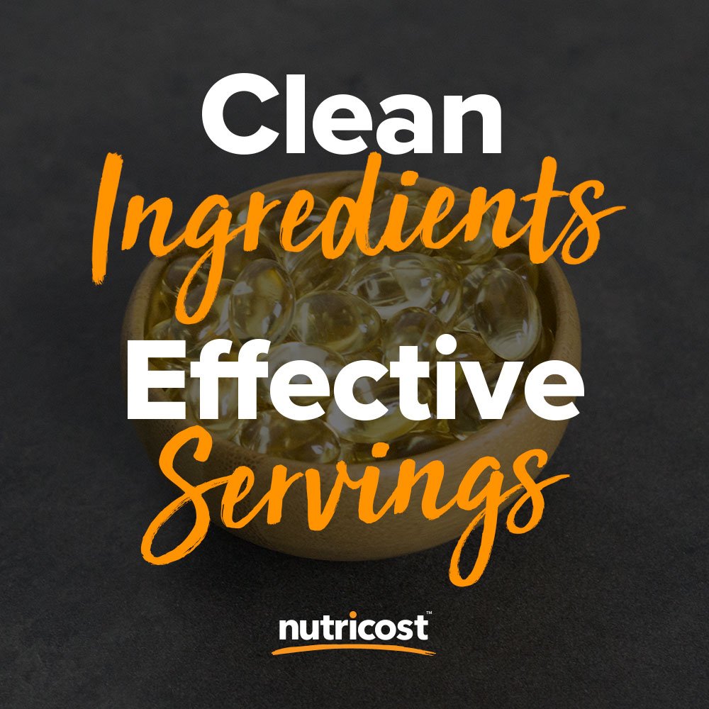 Vitamin E bottle packaging and label on a white background