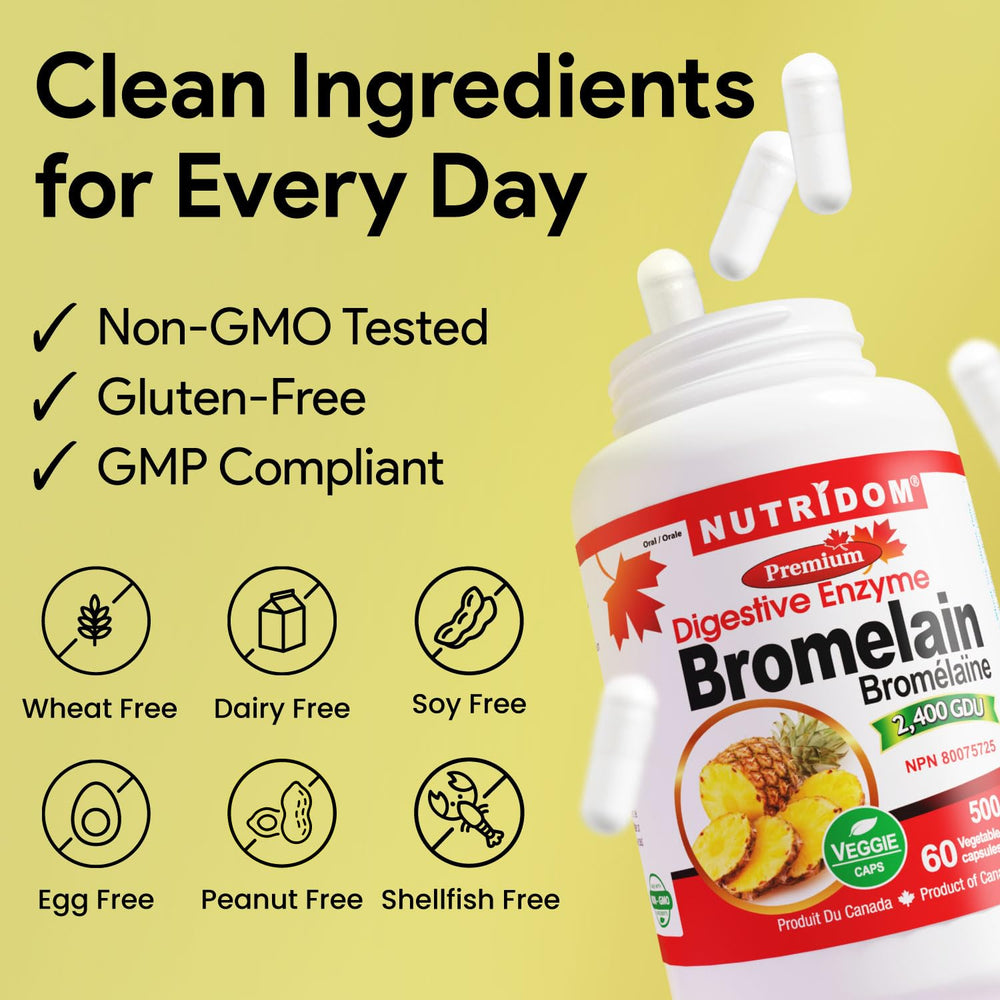 Fresh pineapple fruit representing natural Bromelain source