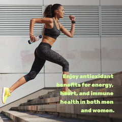 Graphic illustrating antioxidant protection across cells