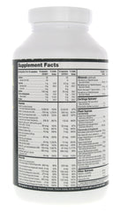 Supplement facts showing 44 nutrients in Nutriex Sport multivitamin