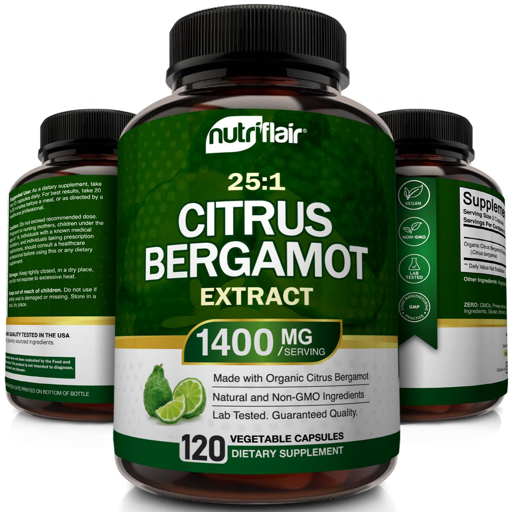 Ingredient detail of NutriFlair Citrus Bergamot capsules
