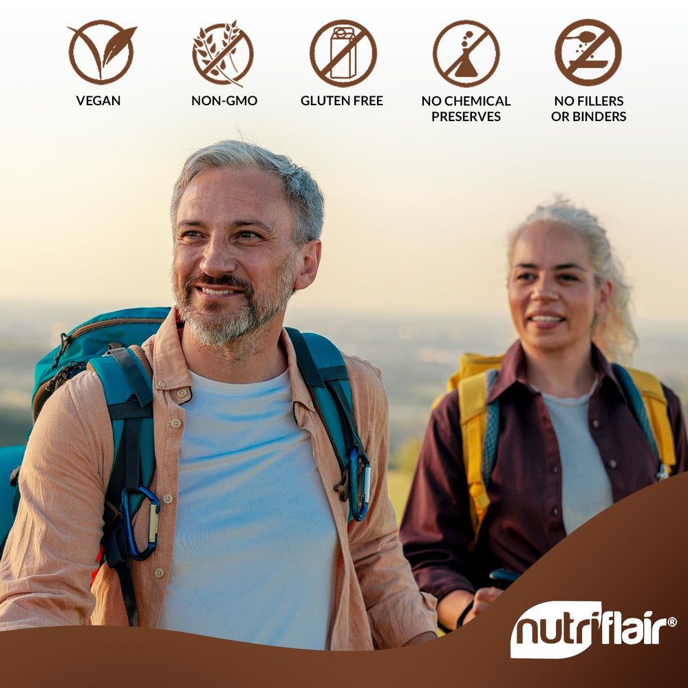 Packaging highlighting Non-GMO, Gluten-Free and 120 capsules