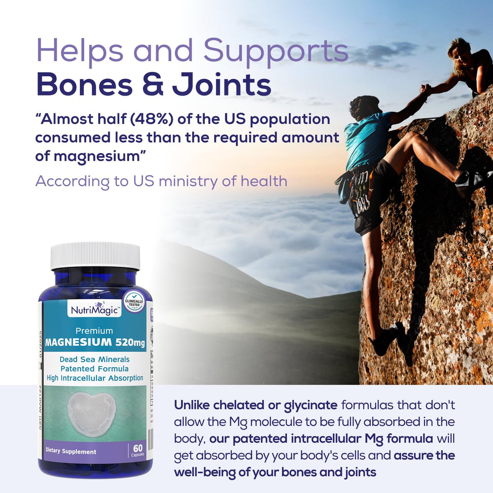 NutriMagic bottle top view showing cap and label