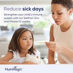 Vitamin D3, B6, B12 and Zinc icons on label