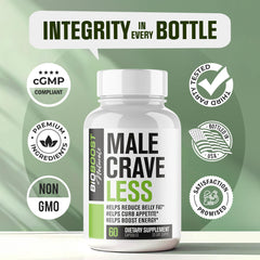 60-count Nutrimend IQ Male Crave Less weight loss pills
