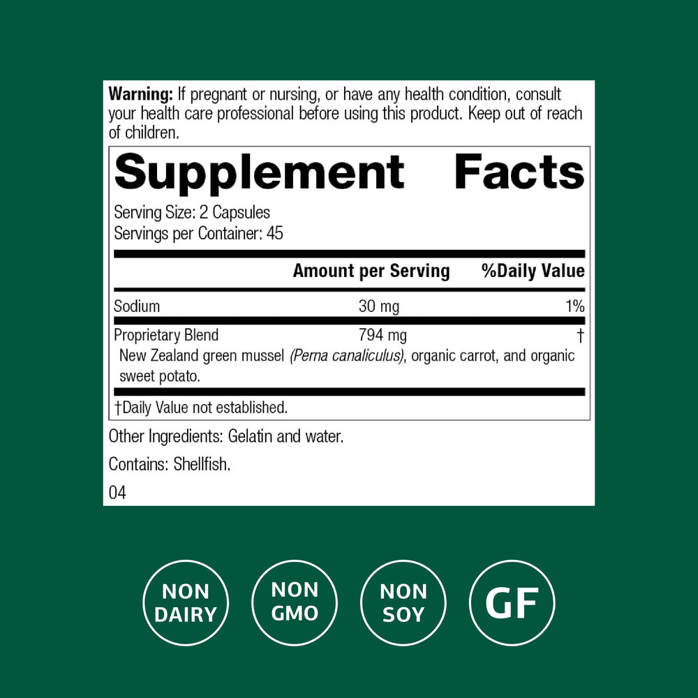 Ingredient: Perna canaliculus in Nutrimere