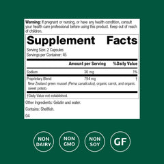 Ingredient: Perna canaliculus in Nutrimere